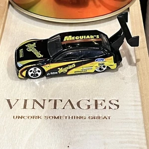 2001 HOT WHEELS Ford Focus Meguiars Wax Drag Racing Deicast Toy Car - Bild 1 von 6