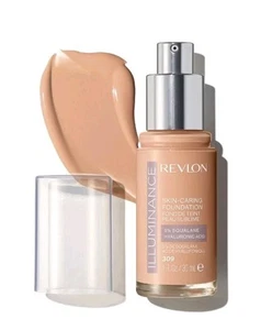 Base líquida para el cuidado de la piel Revlon Illuminance, 309 beige tostado - Imagen 1 de 3