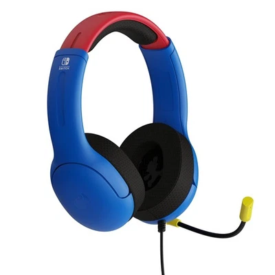 PDP Gaming AIRLITE Stereo Wired Headset with Mic for Nintendo Switch - Blue - Image 1 of 4