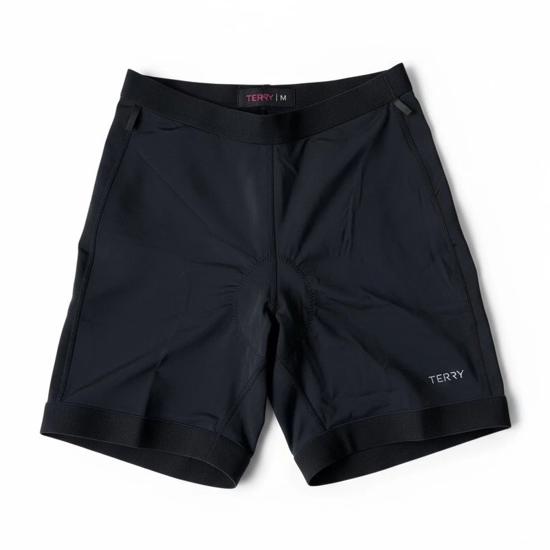Terry Bicycles Women's Cycling Shorts Size Medium Black Padded 5 In Inseam - Image 1 of 4