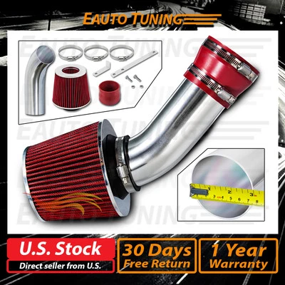 Kit de admisión de aire Ram corta + filtro ROJO para 98-03 CLK/E/ML 320 / E430 / 1997 E420 Foto 1 de 4