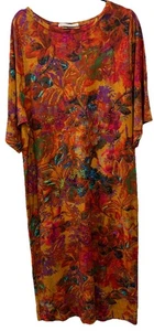 Vestido Peruvian Connection Bollywood XL Caftán Maxi Boho Estampado Étnico Resort Wear - Imagen 1 de 9