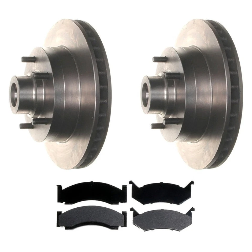 For Dodge B2500 95-97 ACDelco Silver Front Brake Kit w Semi-Metallic Pads Foto 1 de 4