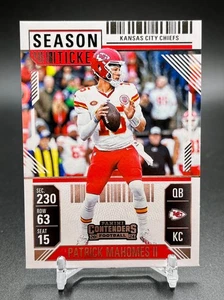 2024 Panini Contenders Patrick Mahomes #50 Season Ticket Kansa City Chiefs - Bild 1 von 1