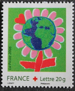 Timbre - FRANCE - Croix-Rouge - YT3991 - Neuf ** - 2006 - Picture 1 of 1