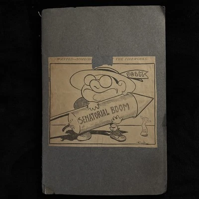 Álbum de recortes de dibujos animados políticos de principios de 1900 Theodore Roosevelt WJ Bryan McKinley Foto 1 de 4