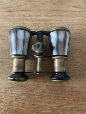 Altes Theaterglas Opernglas Fernglas Perlmutt - Bild 1 von 4