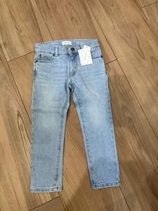 Janie And Jack Jeans SZ 4 Boys Adjustable Waist - Picture 1 of 4