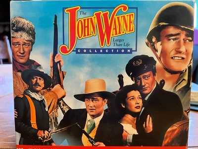 John Wayne "The Duke" Larger Than Life Movie Collection VHS - Set of 8  - Image 1 of 2