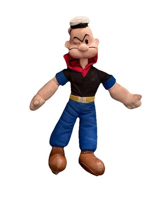 "Muñeco de peluche Popeye juego por juego personaje de dibujos animados juguete de peluche marinero de 15""" Foto 1 de 4