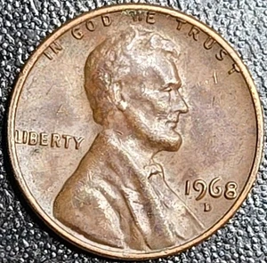 1968 D Error Lincoln Mouth Doubled, Off Center Rim And More See Pics Rare - Picture 1 of 14