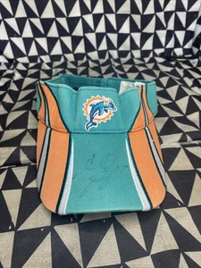 Autograph Signed Auto Vintage Miami Dolphins Adjustable Visor NFL Autographed - Picture 1 of 10