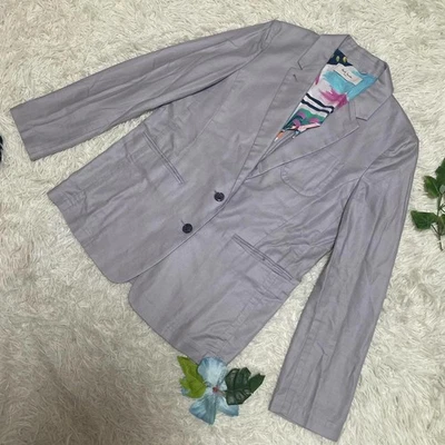 Chaqueta a medida Paul Smith gris mezcla de lino 38 Japón Foto 1 de 4