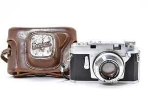 【Exc+3】Konica III analoge Sucherkamera 35 mm silber Hexanon 48/2 Objektiv Japan - Bild 1 von 16