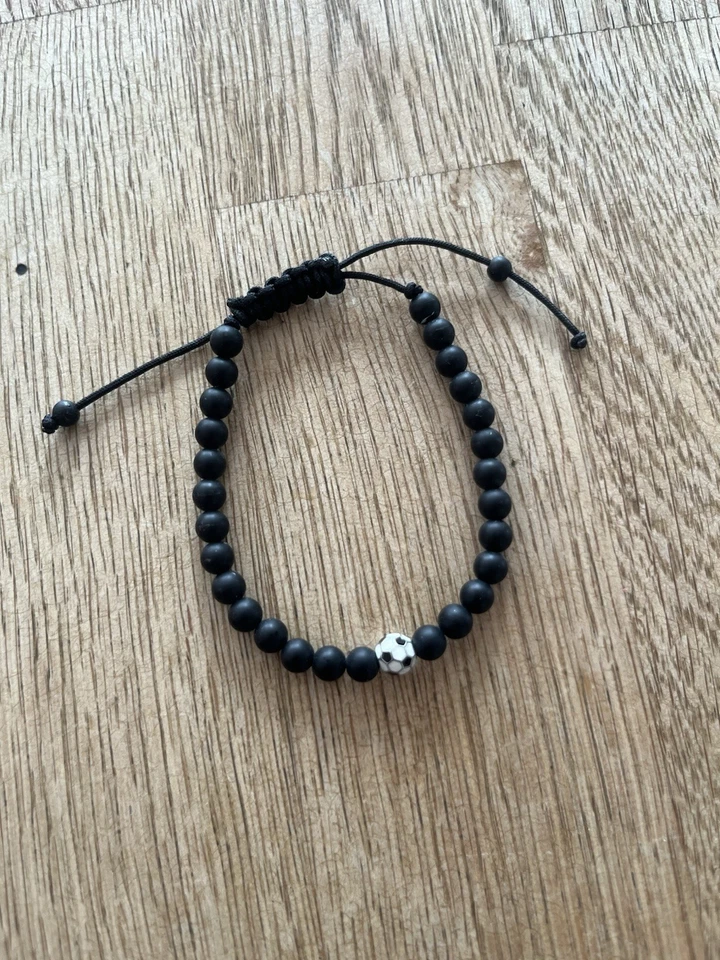 Victoria Schmuck Armband Ronaldo, Schwarz, Fußball F. Kinder - Bild 1 von 1