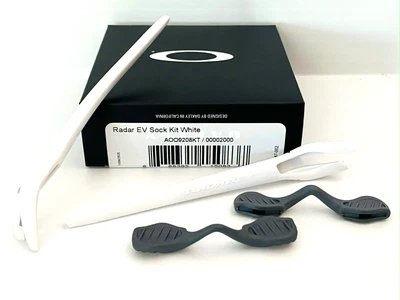 Calcetín y almohadilla nasal Oakley Radar EV de repuesto blanco AUTÉNTICO 101-447-002 Foto 1 de 2