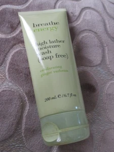 Rarität Bath & Body Works BREATHE ENERGY INGWER VERBENA Duschgel mit hohem Schaum 6,7 Oz. - Bild 1 von 2
