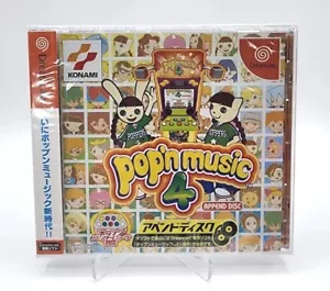 Pop'N Music 4 Append Disc Dreamcast Japanese Region Brand New Sealed USA Seller - Picture 1 of 10