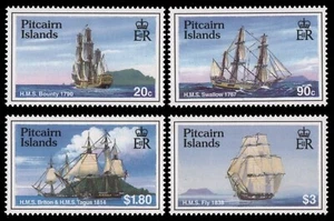 Pitcairn 1998 - Mi-Nr. 514-517 ** - MNH - Schiffe / Ships - Bild 1 von 1
