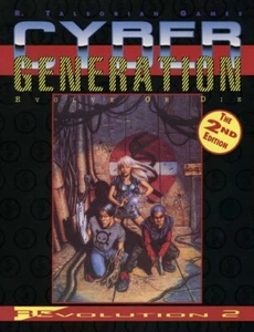 Cybergeneration: The 2nd Edition CYBERPUNK R. Talsorian Sci Fi RPG Chrome - Imagen 1 de 1