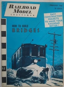 Model railroad Craftsman February 1960 Vintage Magazine Railroad Modeling - Picture 1 of 2