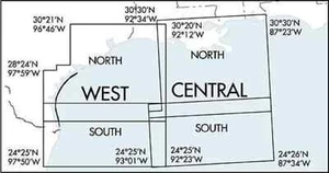 FAA Chart: IFR Gulf of America West - IFRGAW - Select Cycle Date - Picture 1 of 1
