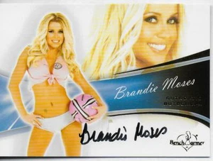 2013 BenchWarmer Kaugummi Autogramm Brandie Moses Playboy Schauspielerin Film Model - Bild 1 von 2