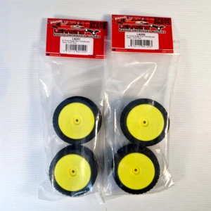 LC Racing All Terrain Buggy Front & Rear Mounted Yellow, 12mm 4pcs - Picture 1 of 4