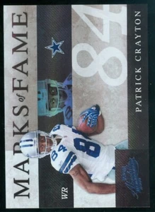 Absolute Memorabilia 2008 Marks of Fame Spectrum #14 Patrick Crayton/25 - casi nuevo-como nuevo - Imagen 1 de 1