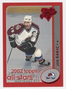2002-03 O-Pee-Chee Premier Red #330 Joe Sakic/100 kl