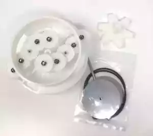 Kit completo de reconstrucción de válvula de bola de alimentación superior de 6 puertos - Pentair en piso (A&A) - Imagen 1 de 5