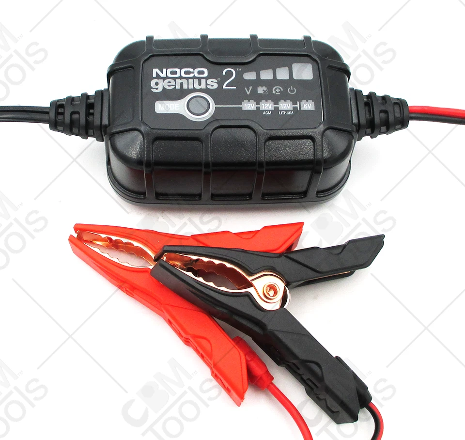 NOCO GENIUS2 6 V/12 V Smart Battery Charger 2-Amp