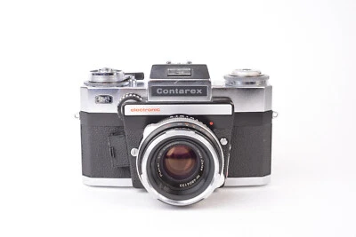 Appareil photo Zeiss Ikon, Contarex Electronic chromé, Planar 50mm f/2 #R56731 - Photo 1/4
