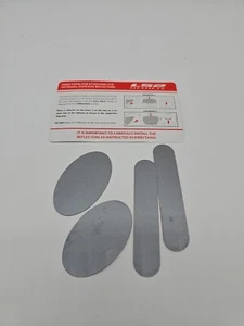 LS2 Helmets Optional Adhesive Reflectors fog adesivi catarifrangenti casco moto - Foto 1 di 2