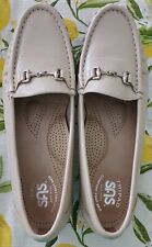 SAS Shoes Womens 8.5 N Slip On Loafer Patent Leather Mushroom