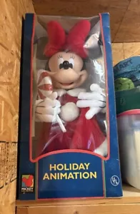 Mickey & Minnie Mouse Unlimited Santa’s Best Holiday Animation Figuren selten 1997 - Bild 1 von 2
