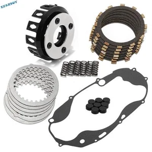 87-06 For Yamaha Banshee 350 Billet Clutch Basket Clutch Kit Disc Plates Gasket - Picture 1 of 14