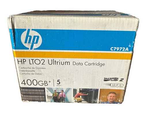 HP C7972A LTO2 Ultrium 400GB LTO-2 C7972-60000 Data Cartridge for sale ...