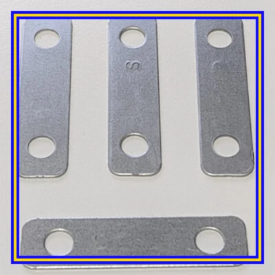 195225 x 4 IKEA Komplement Drawer Small Fixing Plates - Image 1 of 4