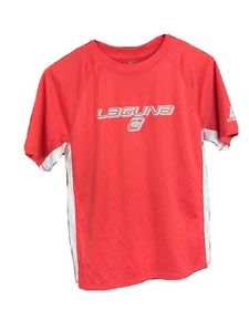 Laguna UV Guard Swim Shirt Dark Coral Pink Youth Large L 14/16 Short Sleeve - Picture 1 of 3