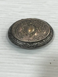 ANCIEN BOITE PILLULE  PUBLICITAIRE  CHAMPAGNE  VEUVE PAUL BUR & CIE REIMS BOX - Picture 1 of 5