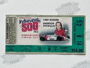 1990 Indianapolis Indy 500 Race Ticket 5/27/90 - Picture 1 of 2