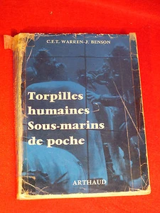 TORPILLES HUMAINES SOUS MARINS DE POCHE CET WARREN BENSON 1956 - Imagen 1 de 1