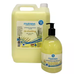 Mutneys De-Shedding Hundeshampoo | Für Häutung Rassen | 100ml, 500ml & 5ltr - Bild 1 von 12