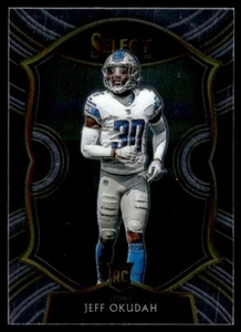2020 Panini Select Jeff Okudah Rookie Detroit Lions #86 - Picture 1 of 2