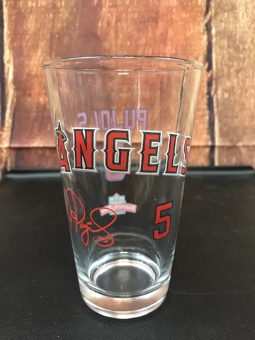 Albert Pujols Pint Glass LA Angels 8/1/13 SGA Sponsored By Farmer John Cover