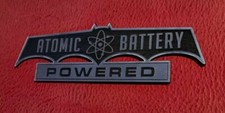 CUSTOM ATOMIC BATTERY POWERED CAR EMBLEM BATMOBILE BATMAN 1966