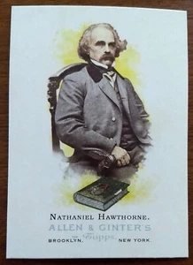 NATHANIEL HAWTHORNE, 2006 TOPPS ALLEN & GINTER'S #340 - Picture 1 of 2