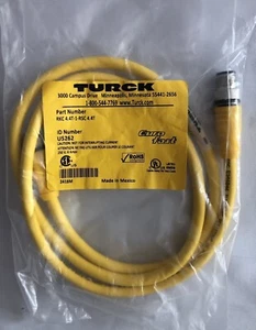 Turk RKC 4.4T-1-RSC 4.4T Set di cavi M12 da femmina a maschio U5262 - Foto 1 di 4