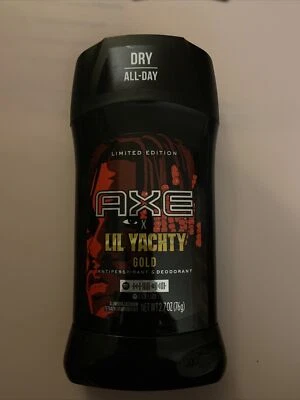 Palo antitranspirante .Axe Gold - X Lil Yachty Gold, edición limitada de 2,7 oz Foto 1 de 2